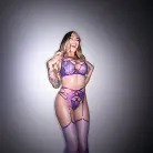 Kendra Sunderland in 'Luscious Lavender Haze'